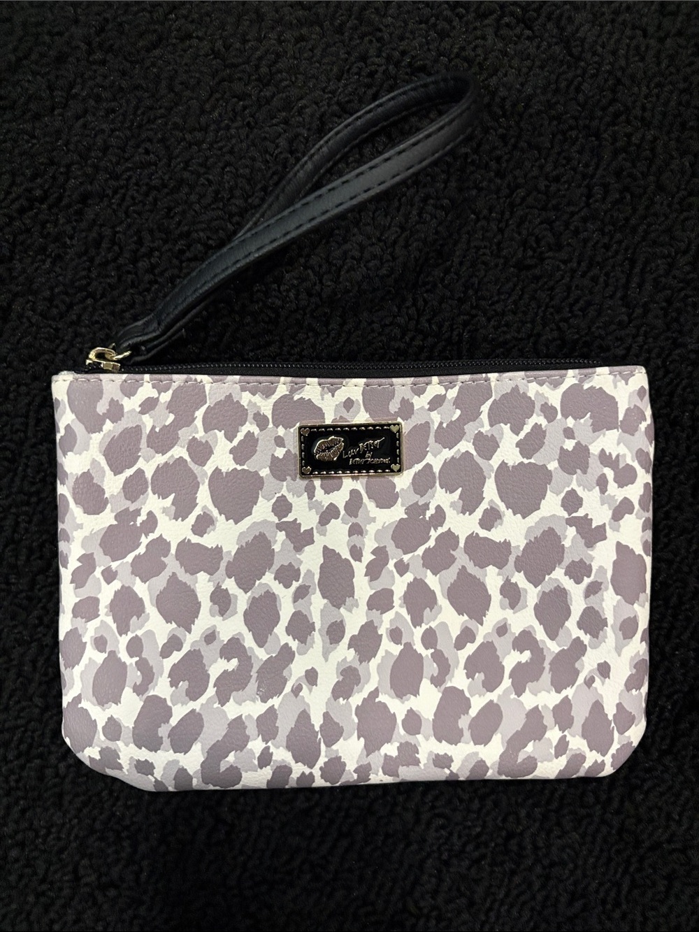 Luv Betsey by Betsey Johnson Leopard Print Wristlet / Crossbody